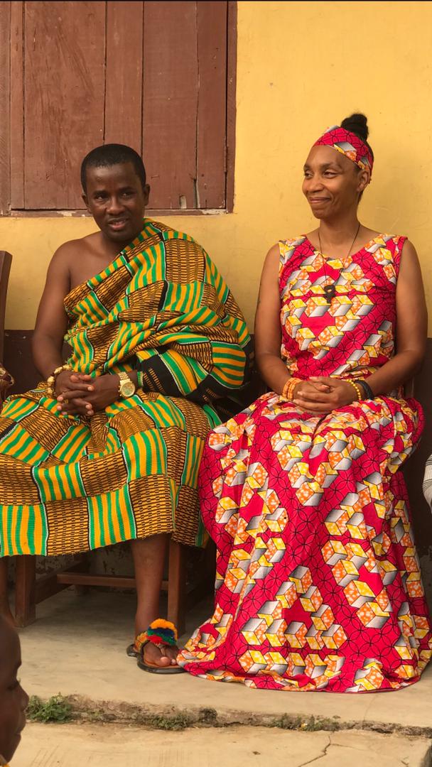 Obrempong King of Assin Asamankese and Chief Myra