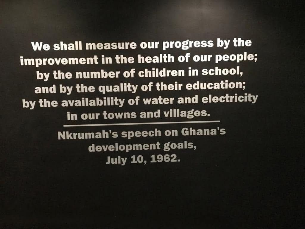 Nkrumah speech on Ghana development goals